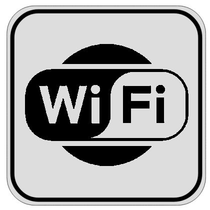 tablica.si-Tablica piktogram Wi-Fi. Tablica za označitev dostopnih točk do spleta. Tablica piktogram Wi-Fi